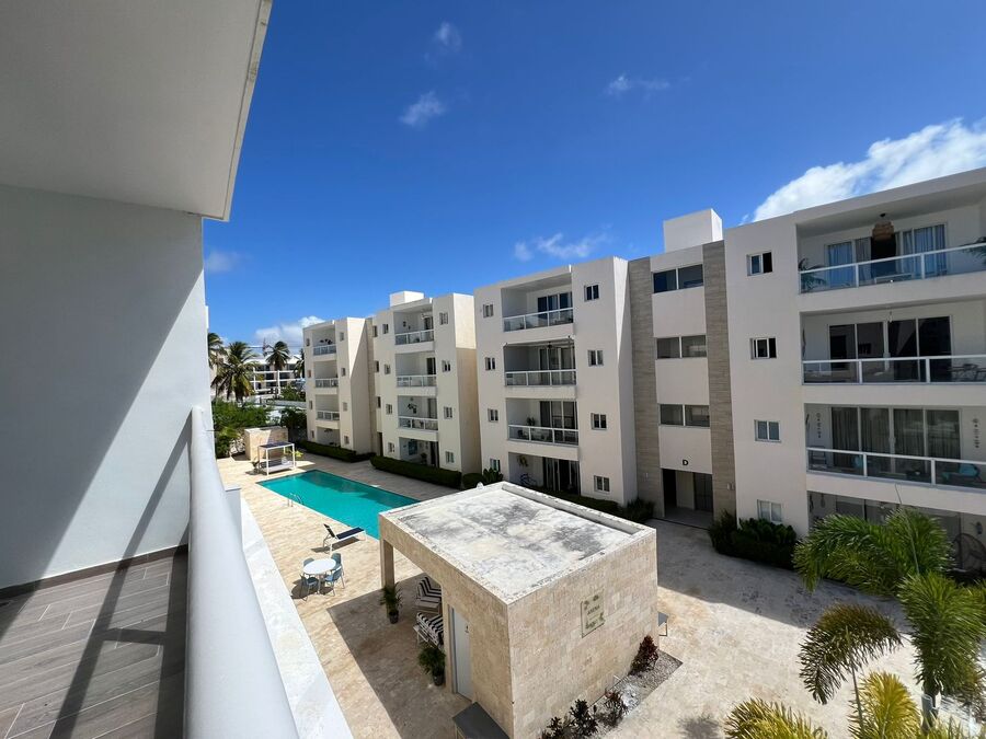 AB137, 2-bedroom apartment for sale in Arena Village, El Cortecito, Punta Cana