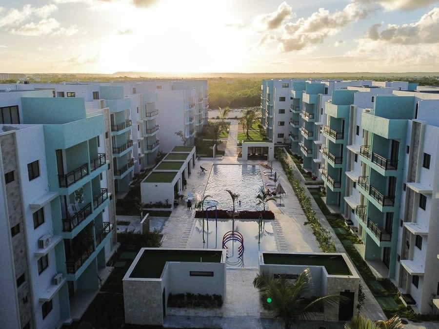 AB170, New 3 bedroom apartment for sale at Epic Residences, Bavaro