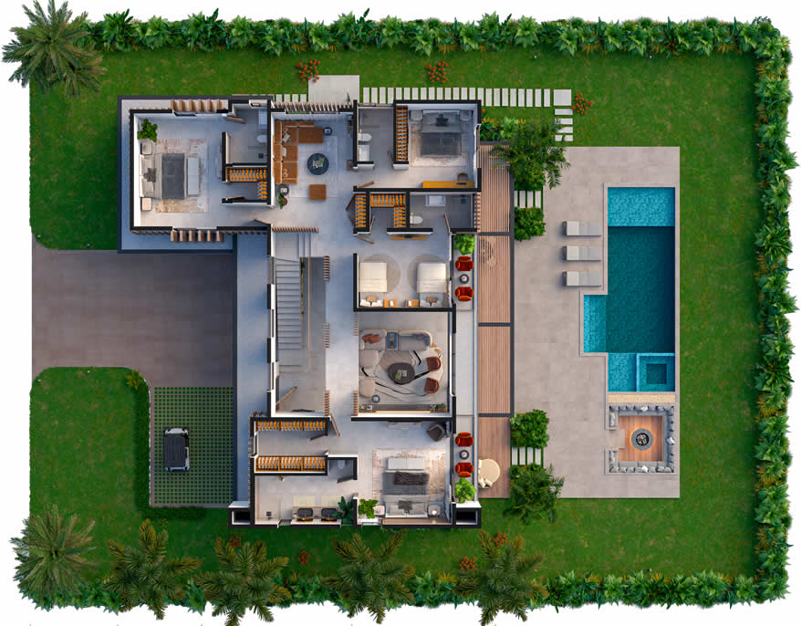 new villa for sale caleton cap cana 28